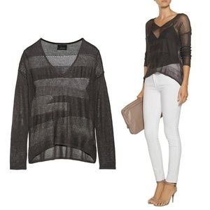 NEW LINE Anthracite Light Knit Sweater/Pullover